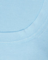 Gran Sasso Knitted T-Shirt Washed Cotton Light Blue