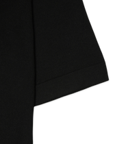 Gran Sasso Knitted T-Shirt Cashmere Silk Black