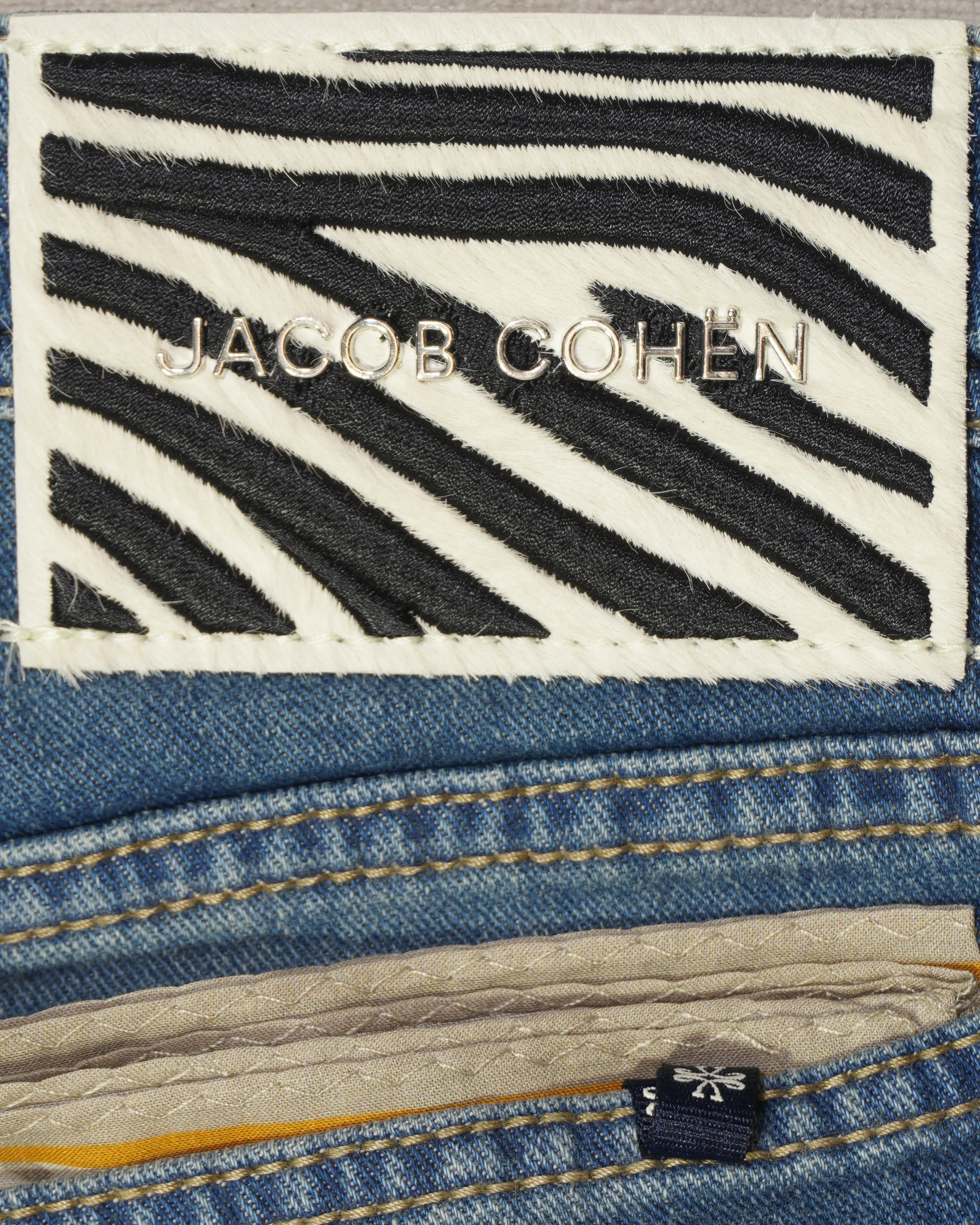 Jacob Cohen Bard Medium Blue Stretch Denim | Ranwald