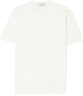 Gran Sasso Knitted T-Shirt Washed Cotton White