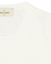 Gran Sasso Knitted T-Shirt Washed Cotton White
