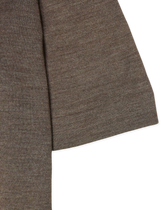 Gran Sasso Knitted T-Shirt Cashmere Silk Light Brown