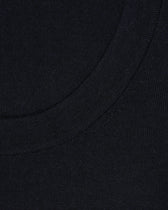 Gran Sasso Knitted T-Shirt Cashmere Silk Navy