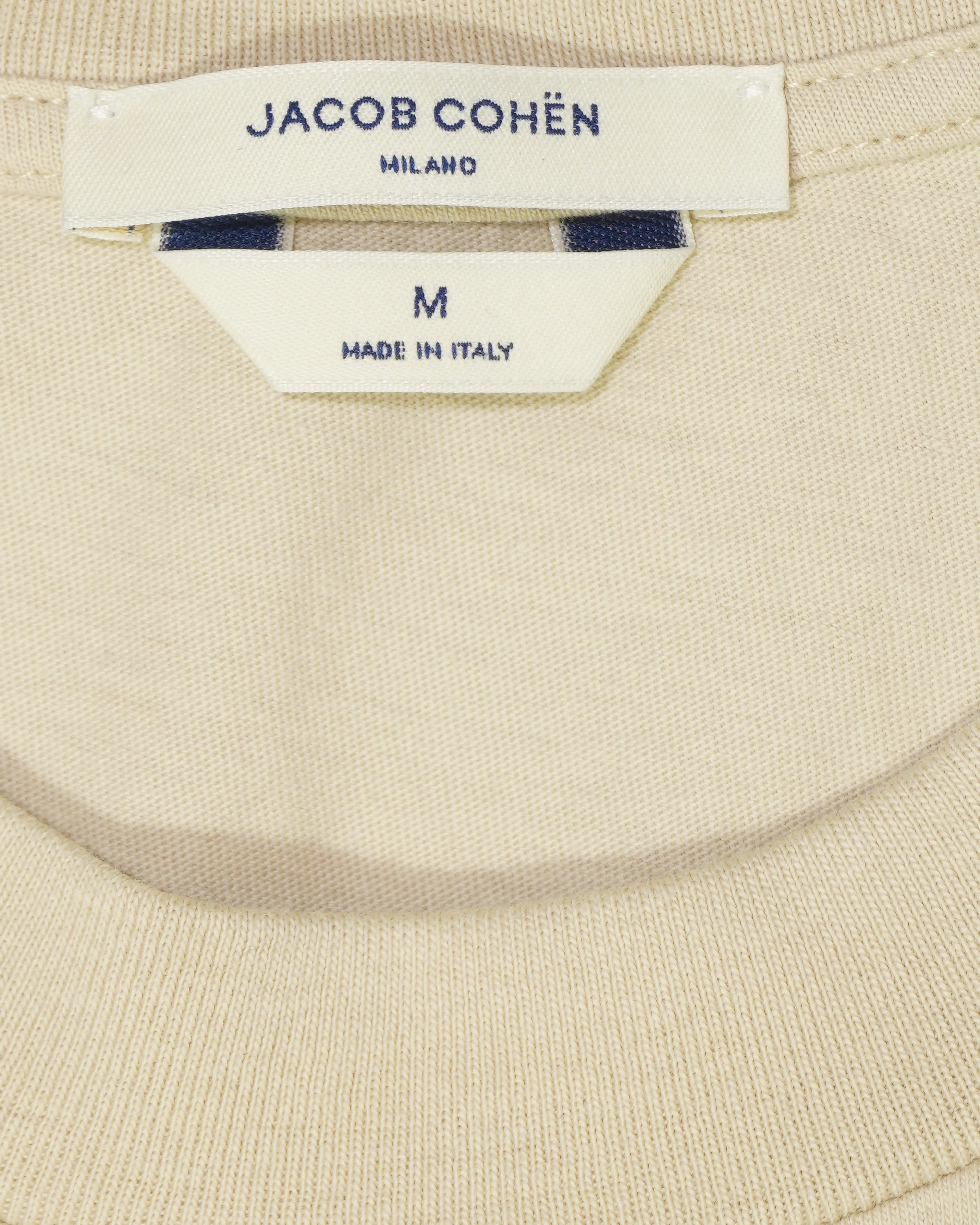 Jacob Cohen T-Shirt Washed Cotton Light Beige