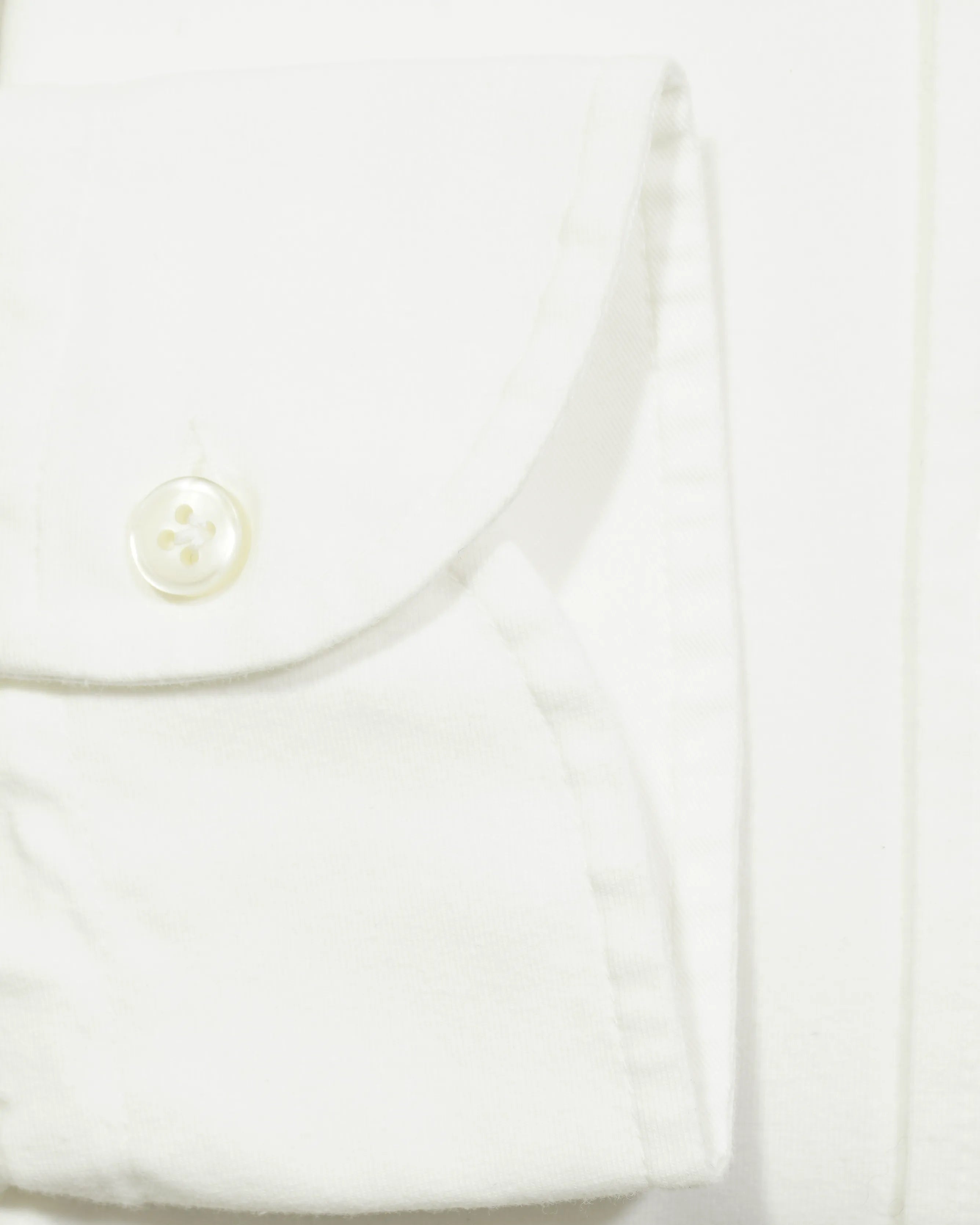 Sonrisa Shirt Washed Cotton Jersey White