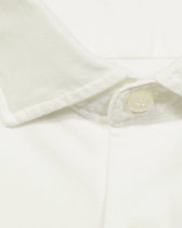 Sonrisa Shirt Washed Cotton Jersey White