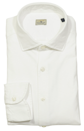 Sonrisa Shirt Washed Cotton Jersey White