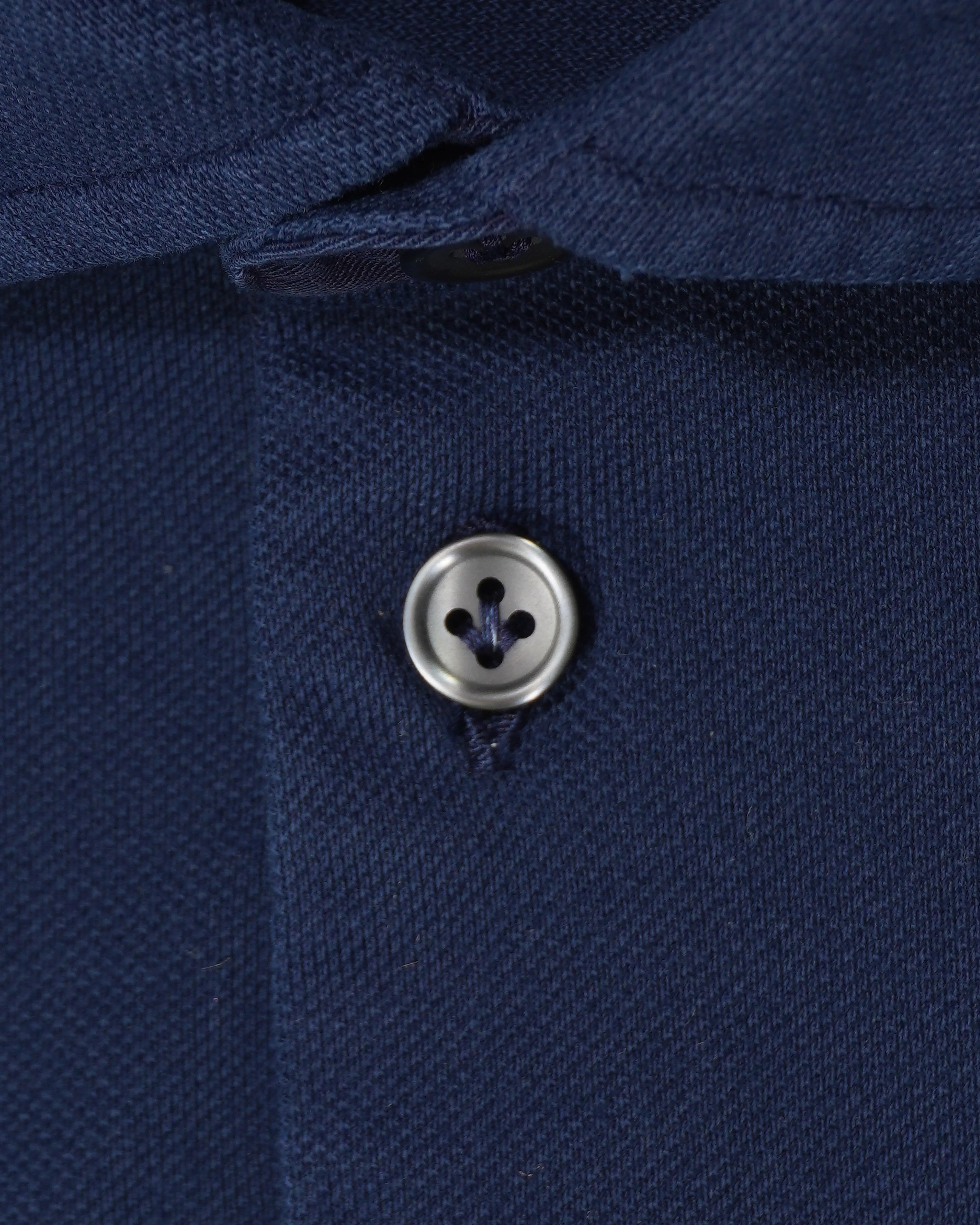 Sonrisa Polo Shirt Washed Cotton Navy
