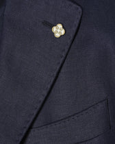 Studio 73 Jacket Ryhs Solbiati Linen Navy