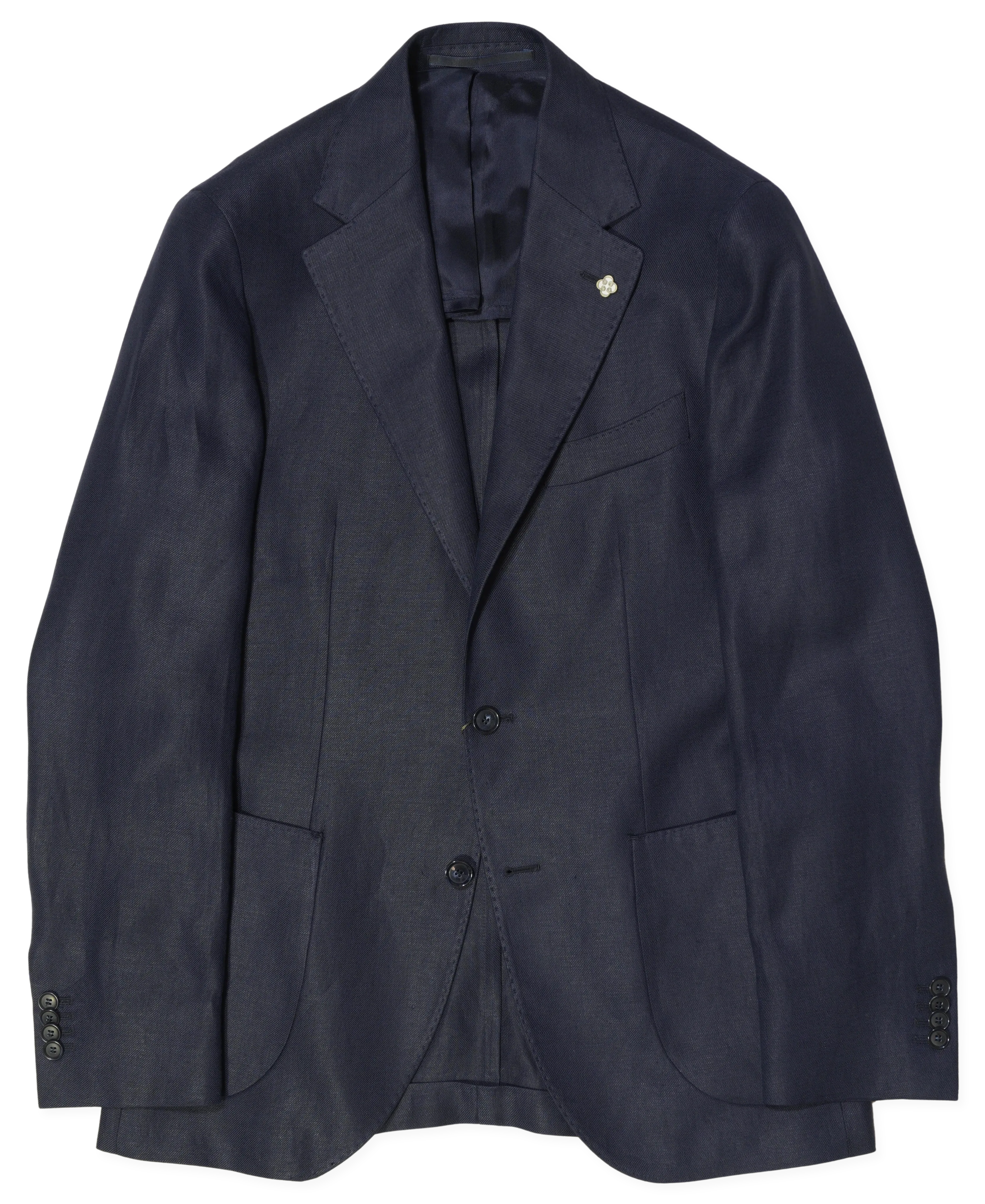 Studio 73 Jacket Ryhs Solbiati Linen Navy