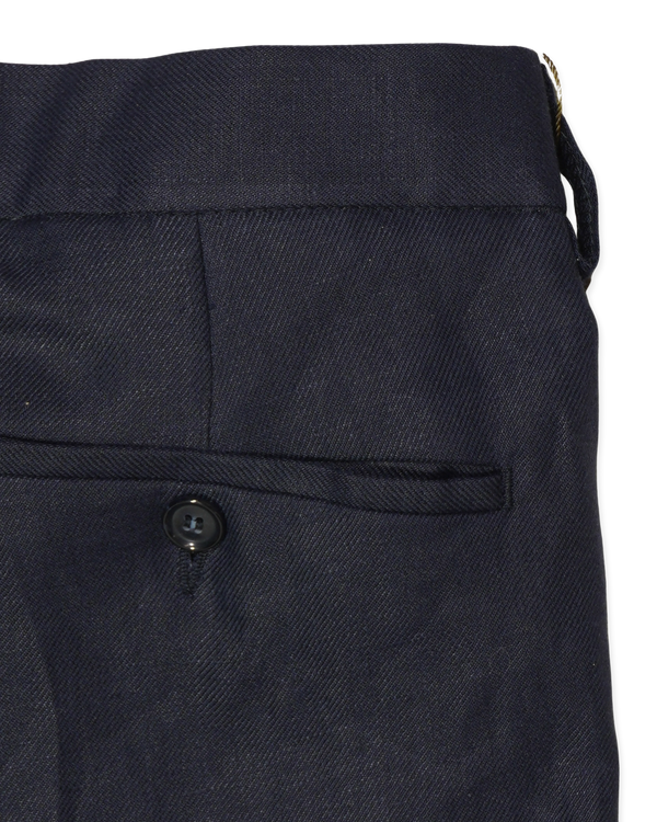 Studio 73 Trousers Solbiati Linen Navy