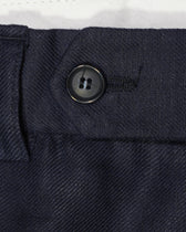 Studio 73 Linen Trousers Ryhs Navy