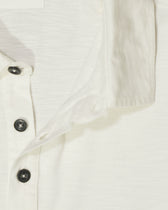 Dondup Washed Jersey Polo Shirt White