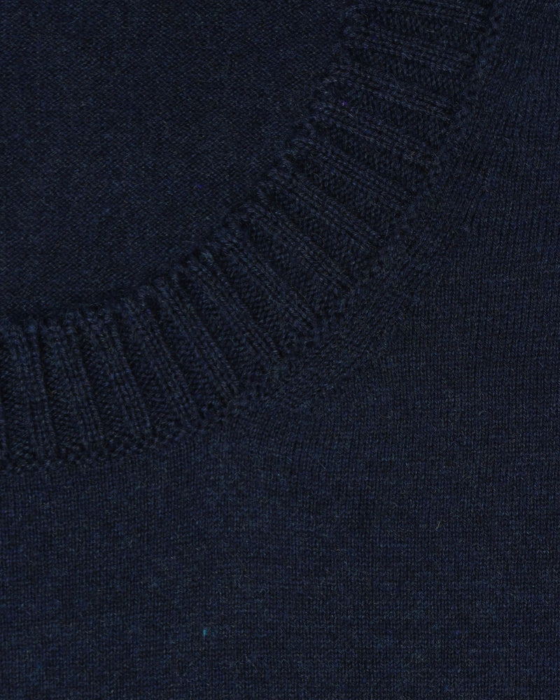 Gran Sasso Pullover Cotton Cashmere Navy