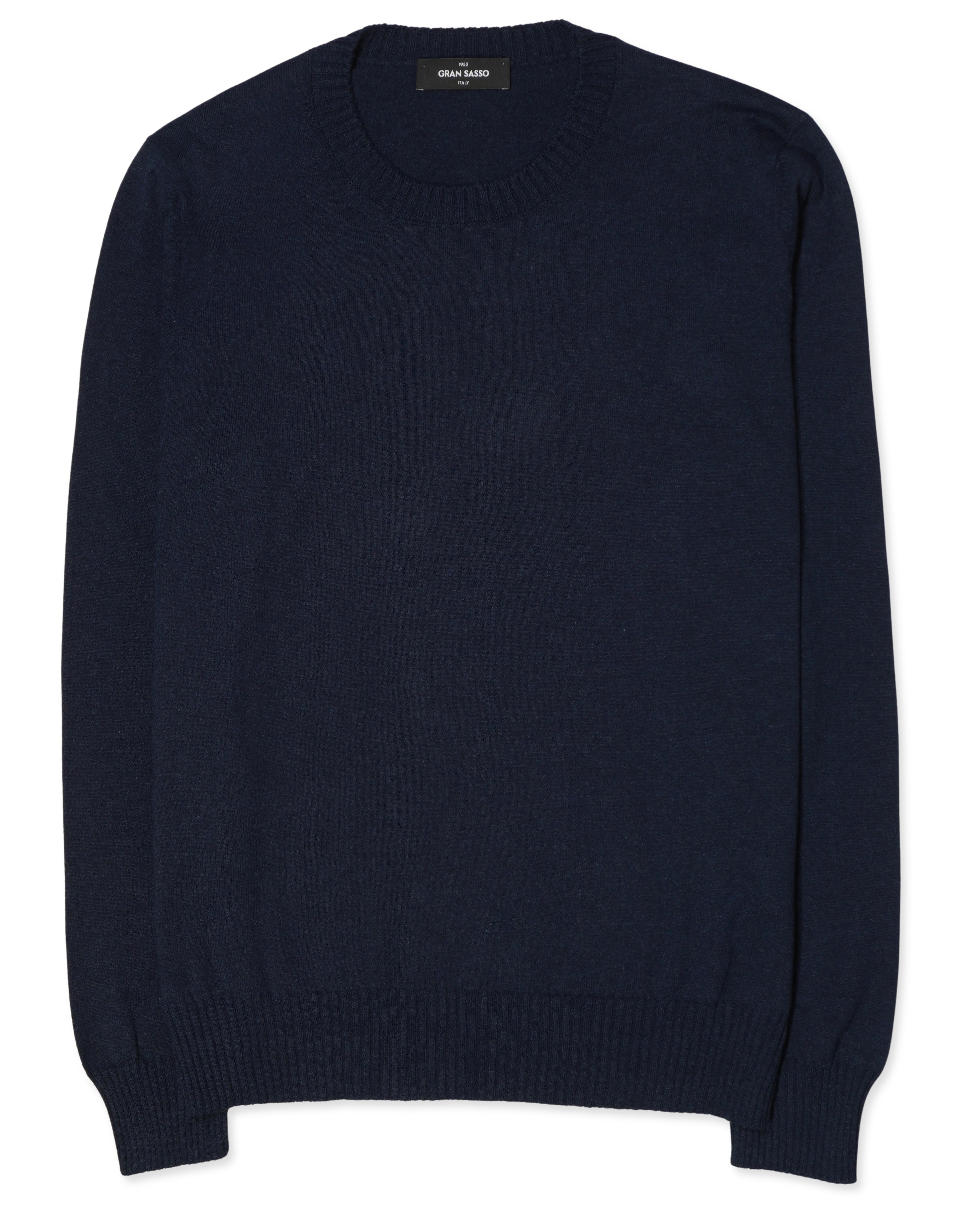 Gran Sasso Pullover Cotton Cashmere Navy