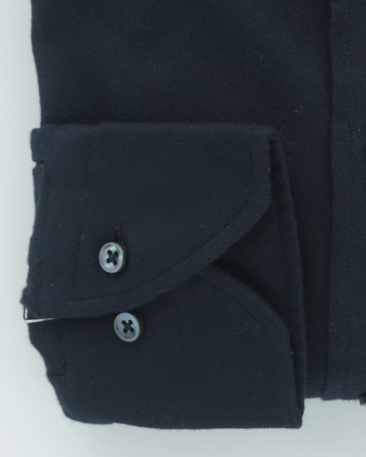 Stenströms Shirt Flannel Button Down Black