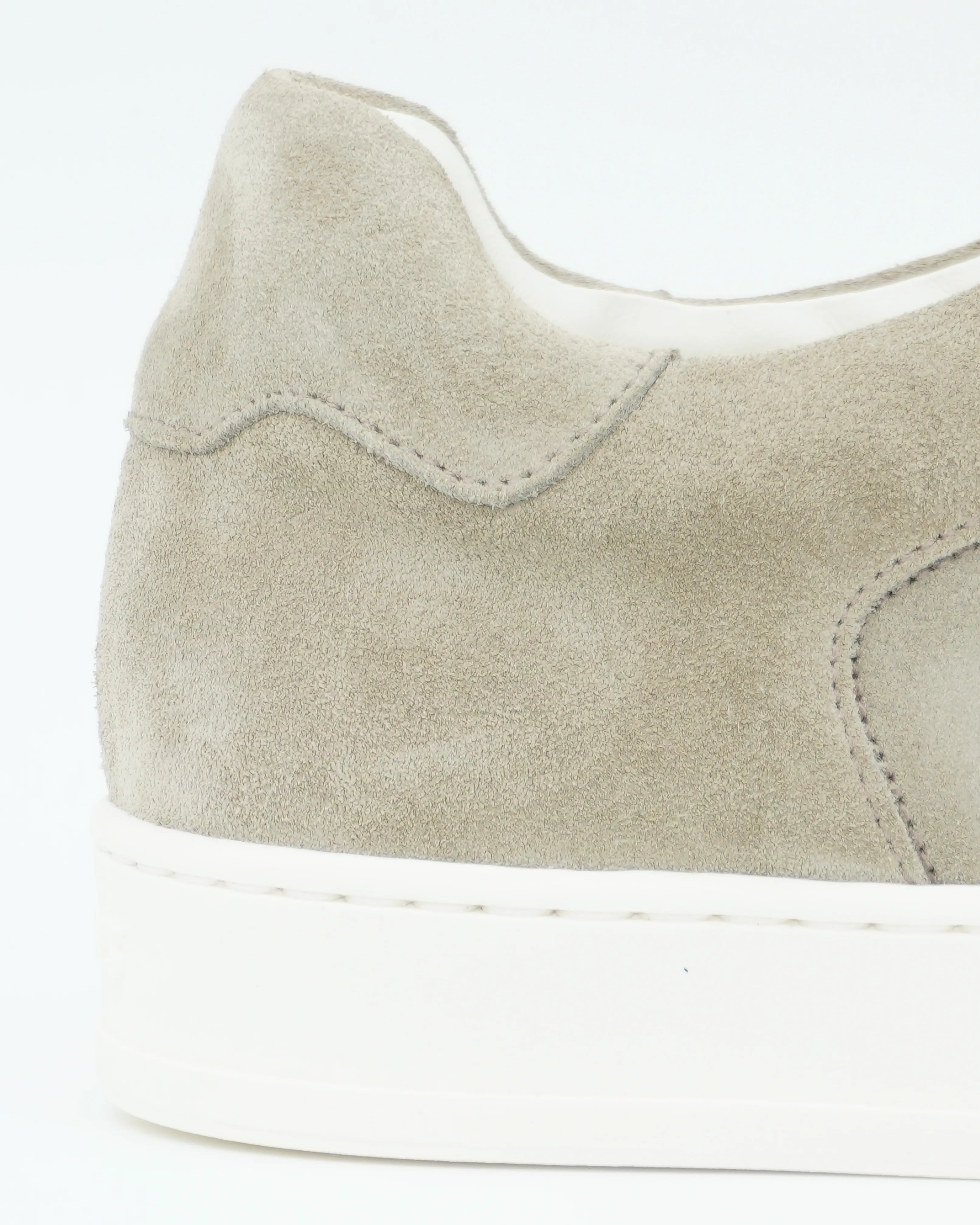 Doucals Sneaker No-Lace Suede Beige