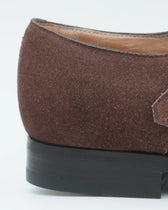 Thomas Double Monk Strap Suede Brown