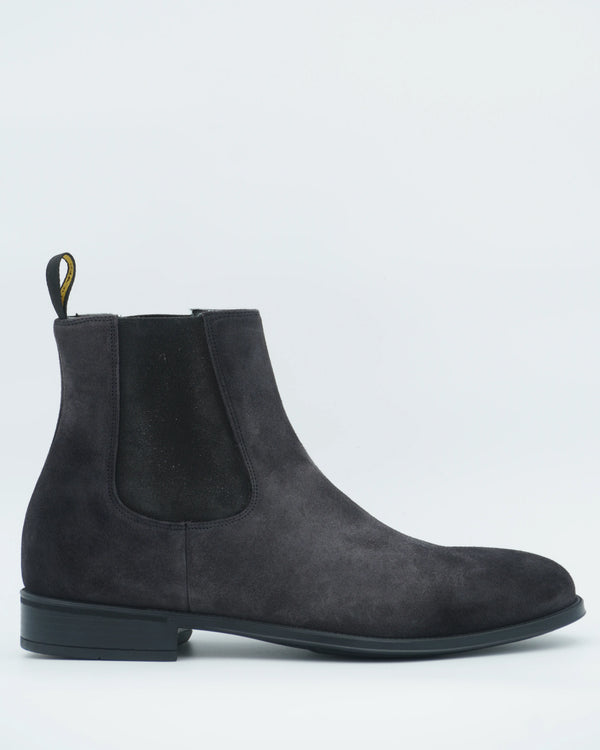 Doucals Chelsea Boots Suede Dark Grey