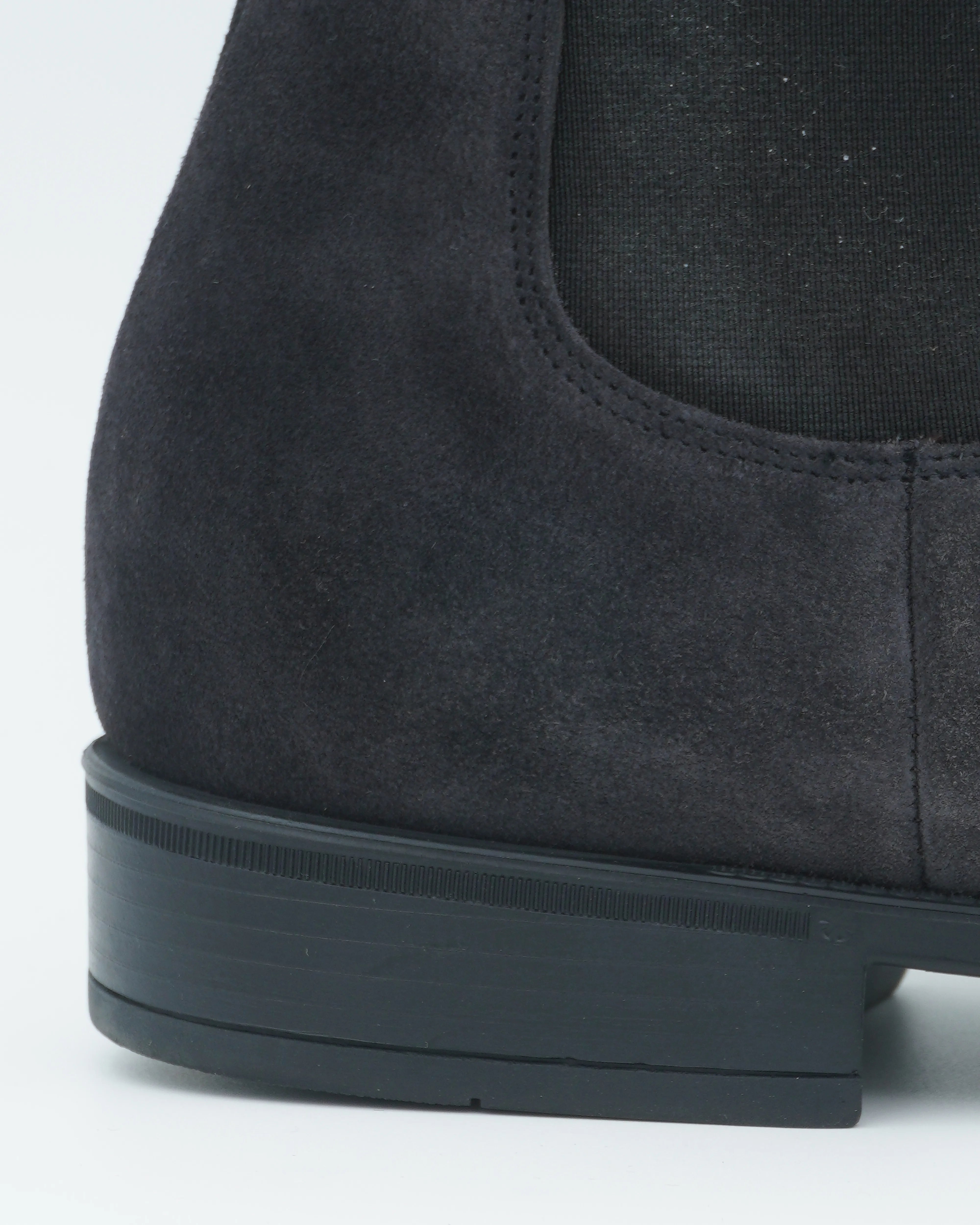 Doucals Chelsea Boots Suede Dark Grey