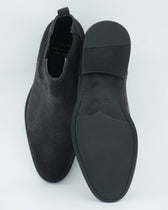 Doucals Chelsea Boots Suede Dark Grey