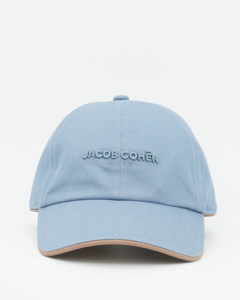 Jacob Cohen Pure Cotton Cap Light Blue