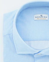 Sonrisa Shirt Fior di Cotone Jersey Light Blue