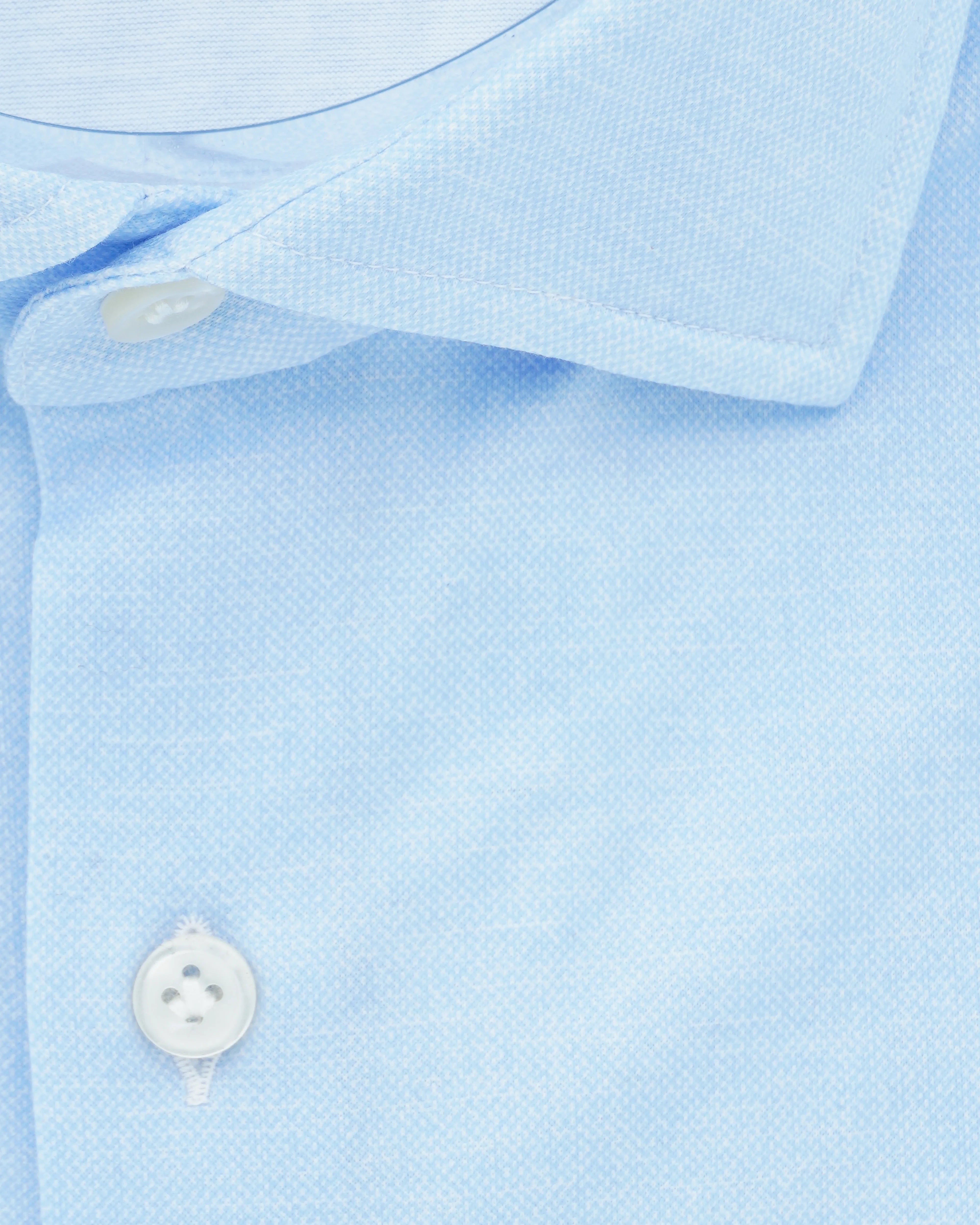Sonrisa Shirt Fior di Cotone Jersey Light Blue