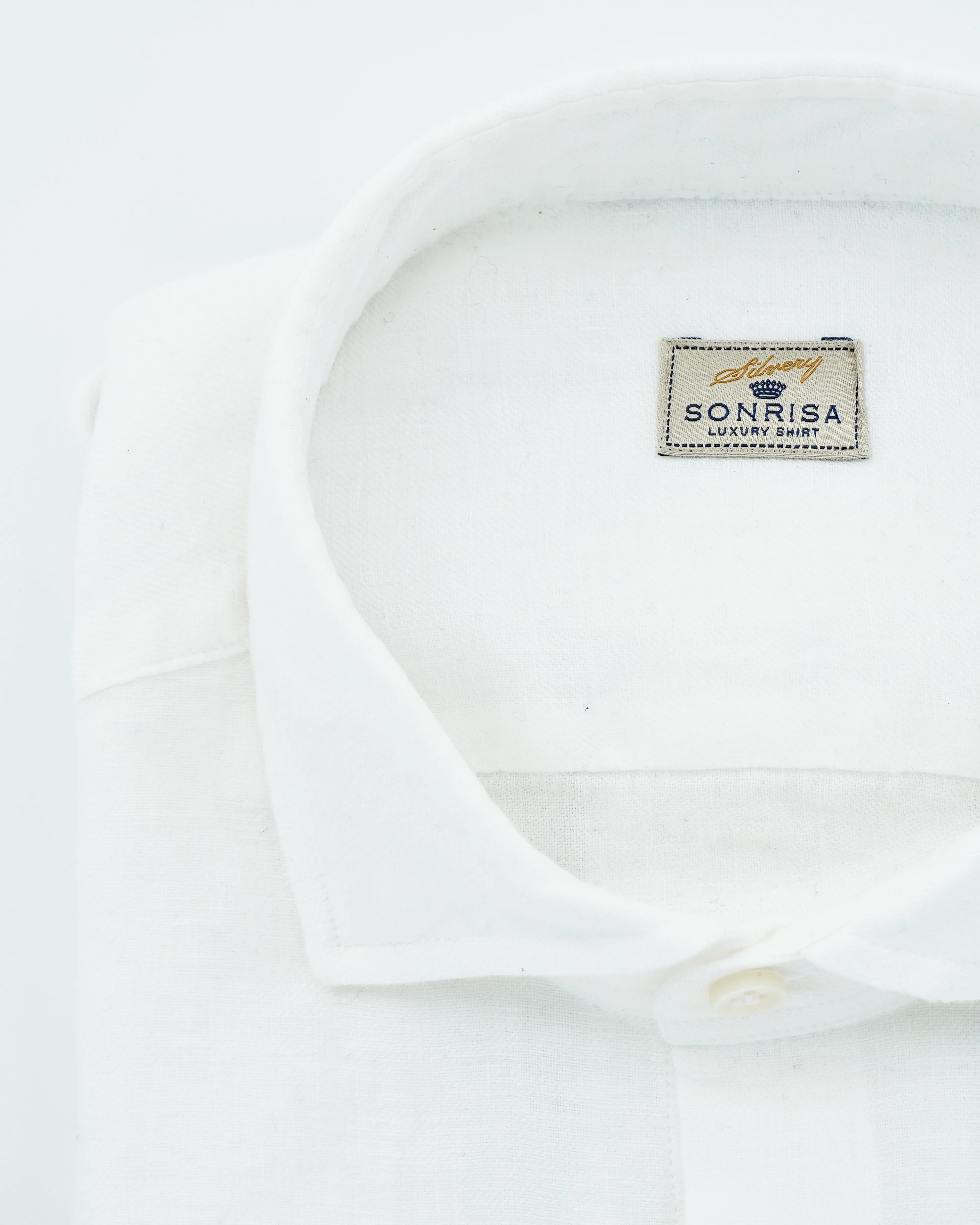 Sonrisa Shirt Pure Linen White