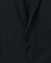 Lardini Jacket Easy Wear Brushed Wool Black