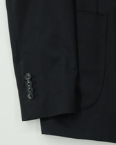 Lardini Jacket Easy Wear Brushed Wool Black