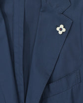 Lardini Jacket Easy Wear Natural Stretch Blue