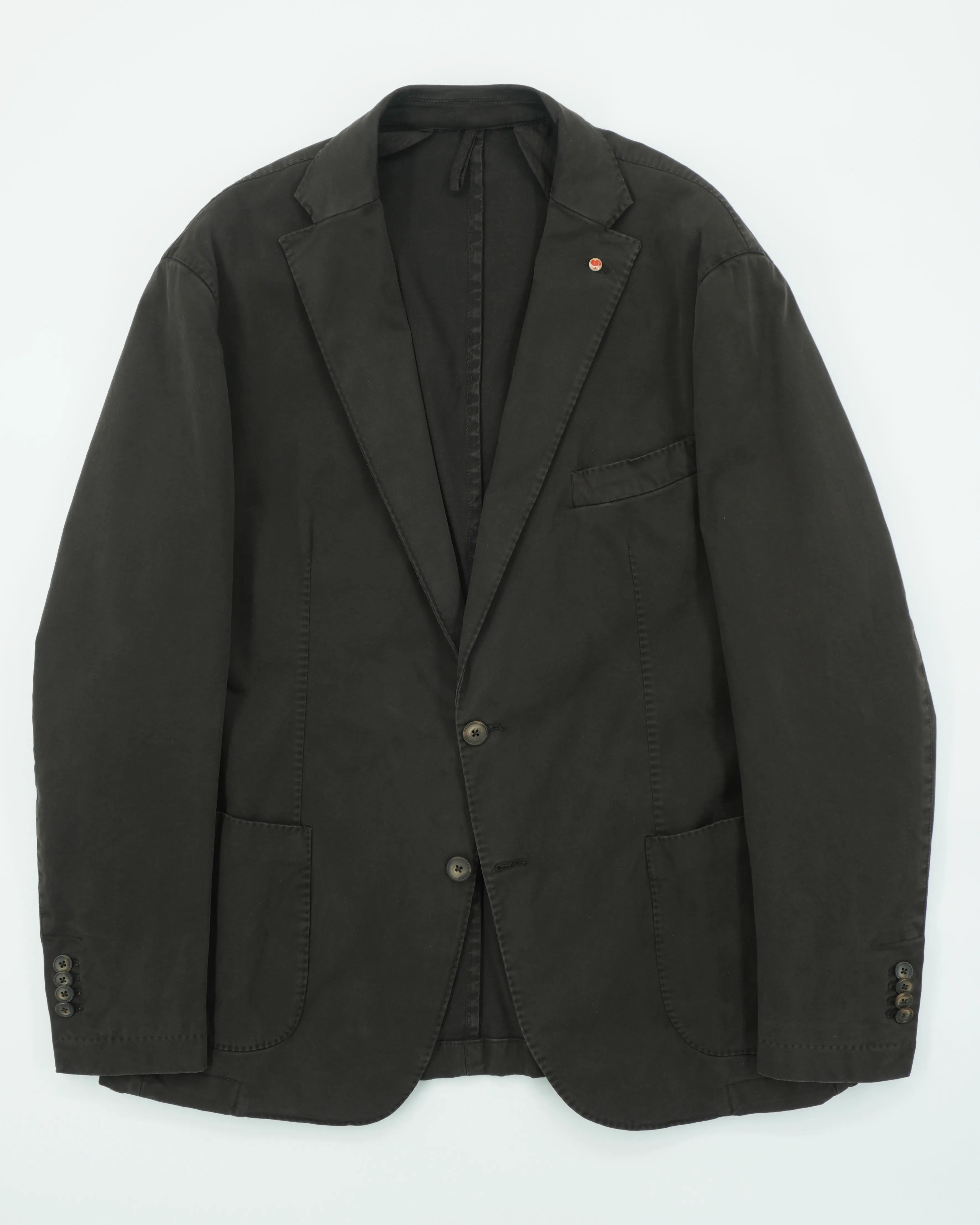 Jerry Key Jacket Cotton Stretch Brown