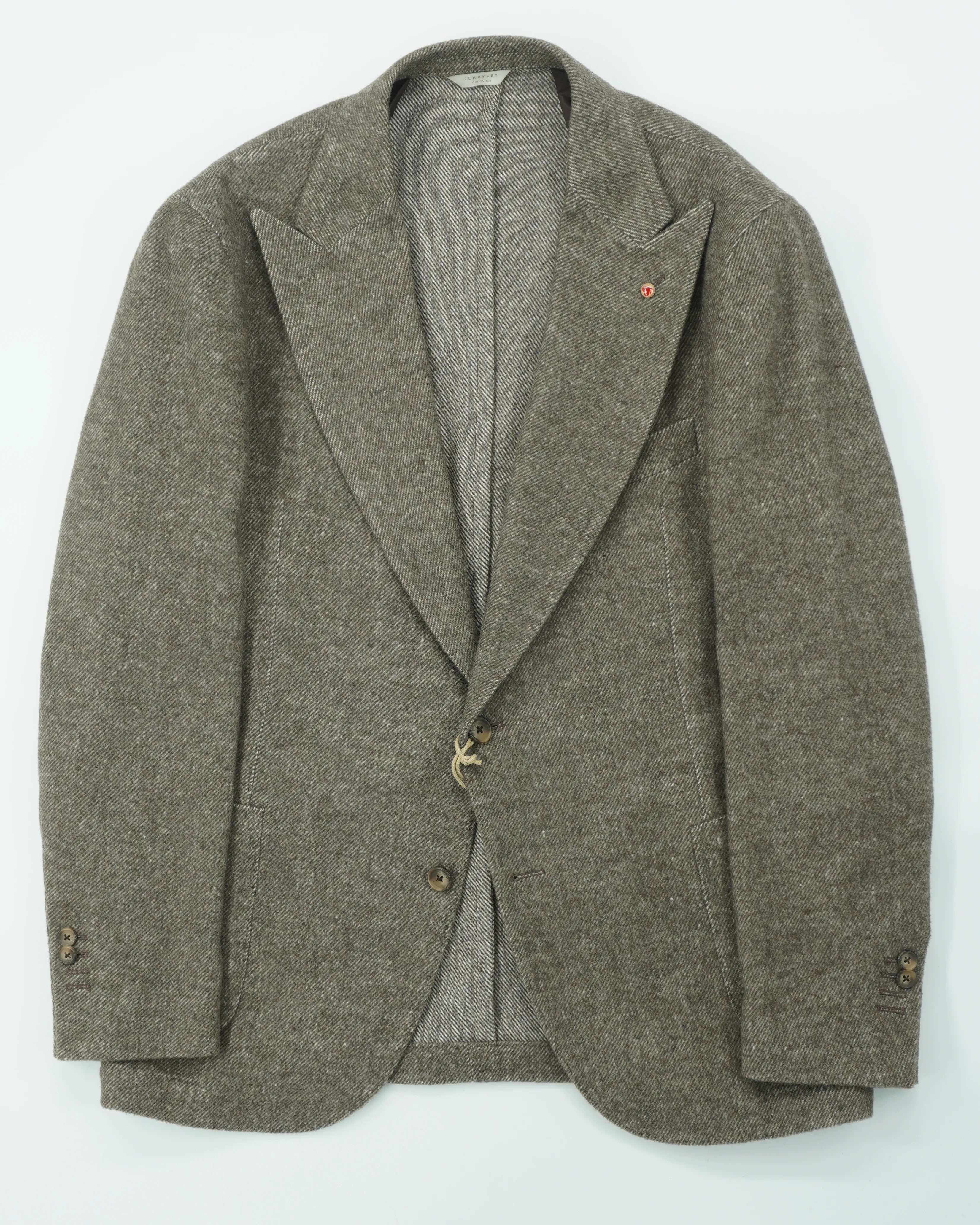 Jerry Key Jacket Brushed Light Brown