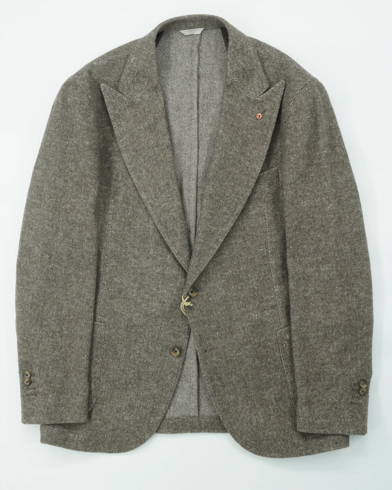 Jerry Key Jacket Brushed Light Brown