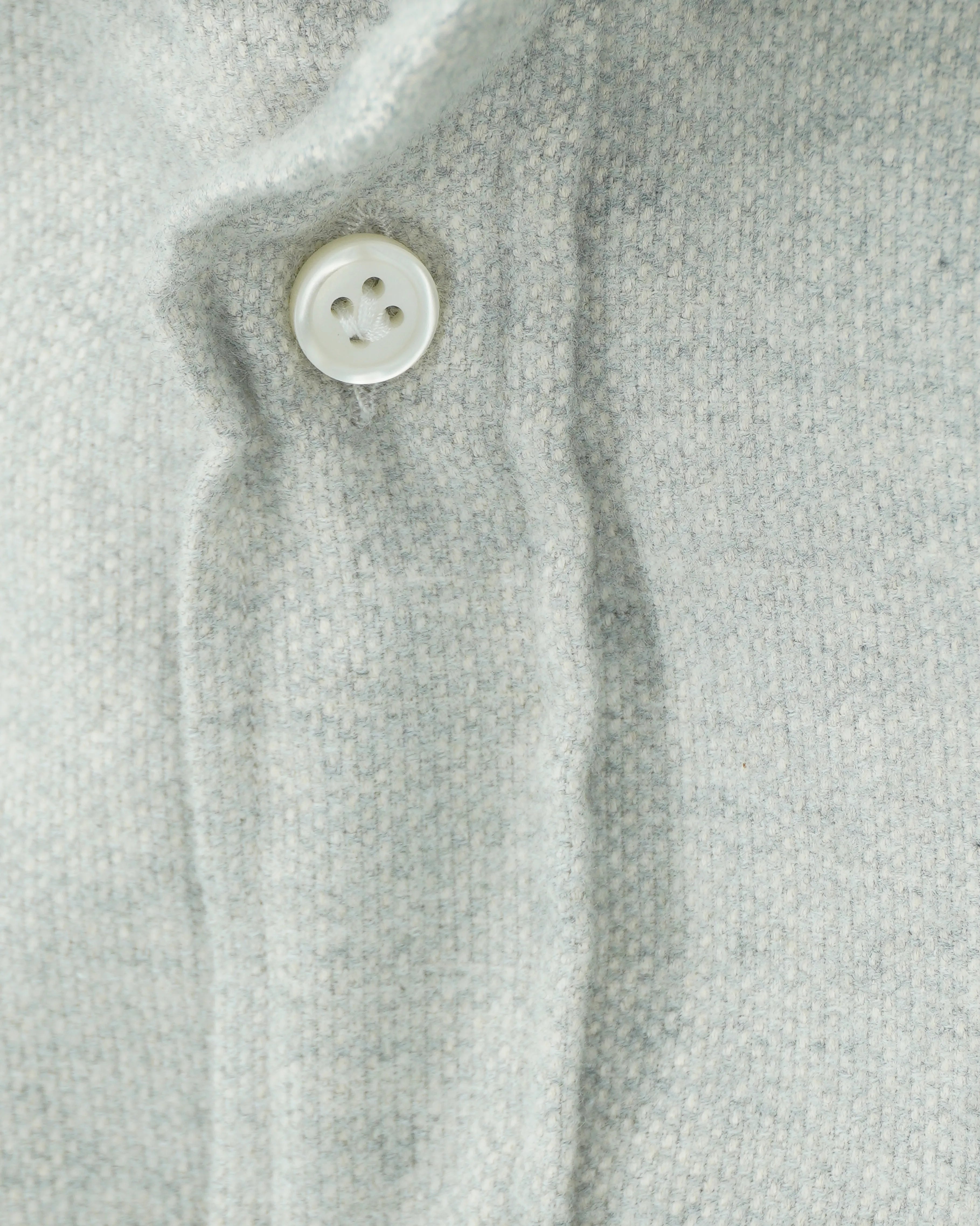 Sonrisa Shirt Hoodie Brushed Light Grey