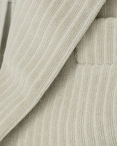 Circolo Jacket Wide Corduroy Light Grey