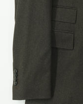 Morris Jacket Pure Wool Flannel Brown