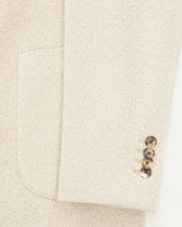 Lardini Coat Silk Cashmere Blend Cream