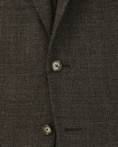 Sand Jacket Pure Wool Dark Brown