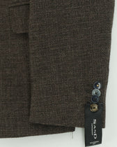 Sand Jacket Pure Wool Dark Brown