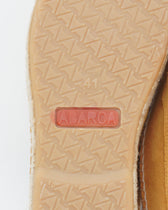 Abarca Espadrilles Suede Orange