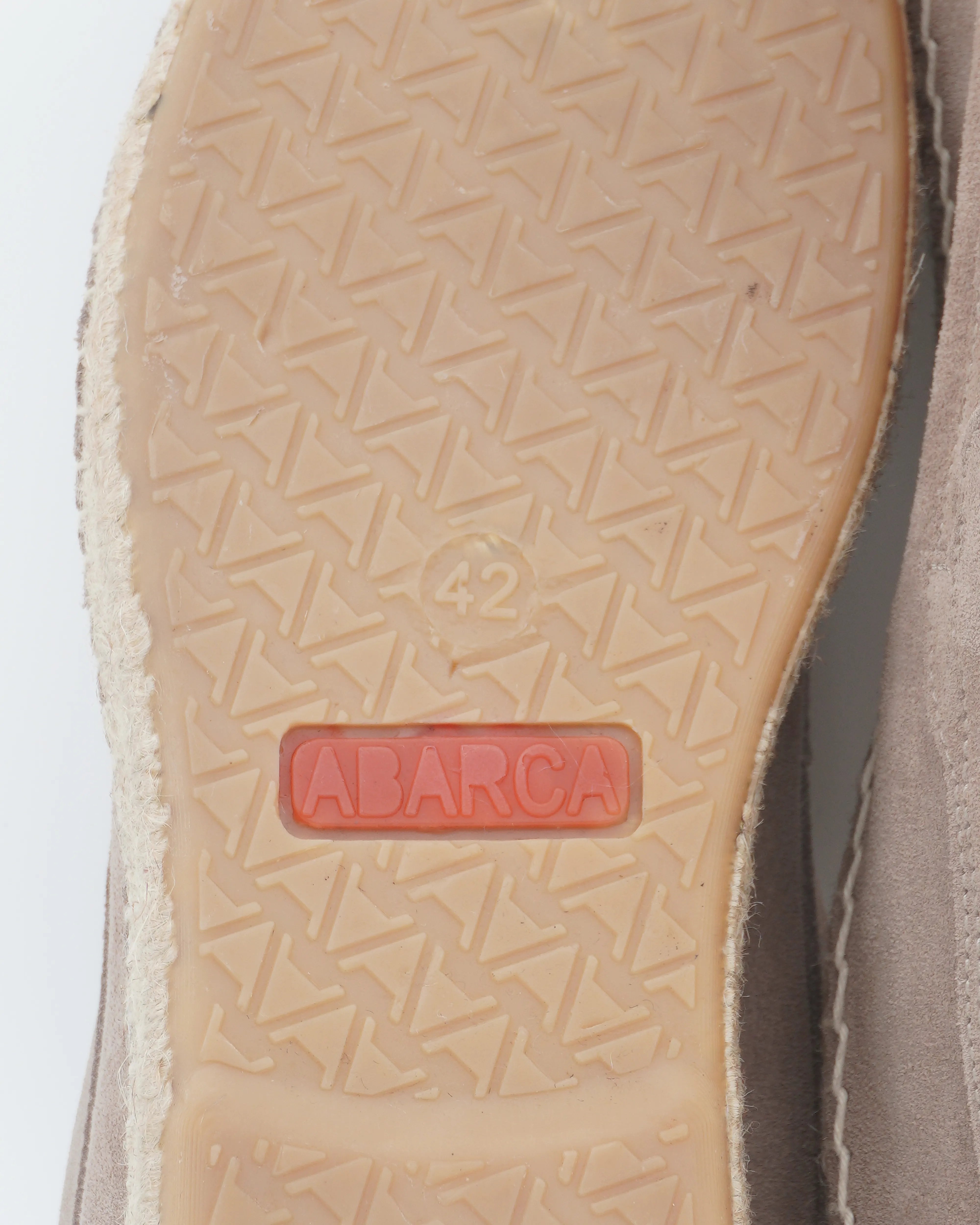 Abarca Espadrilles Suede Beige