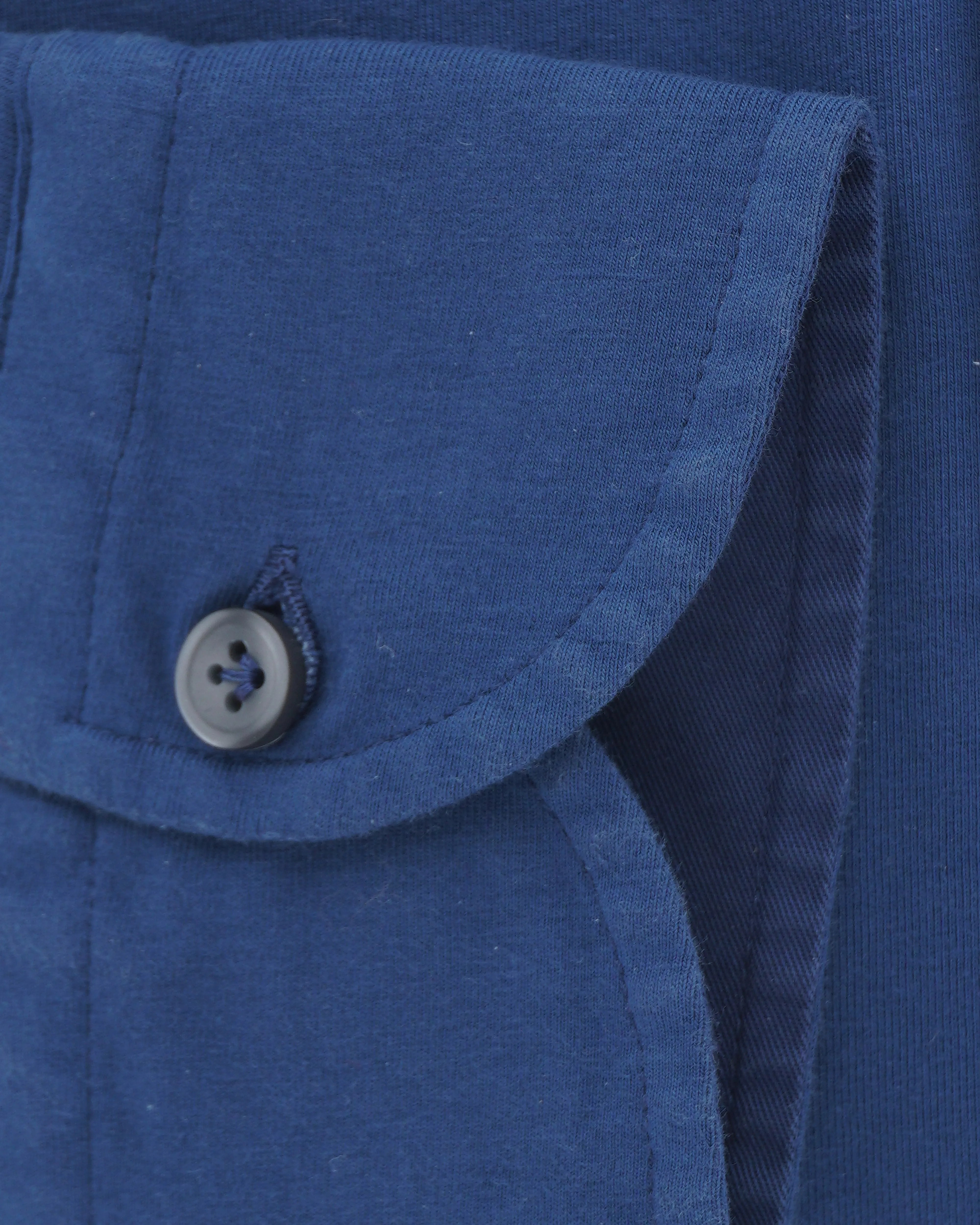 Sonrisa Shirt Washed Cotton Jersey Navy