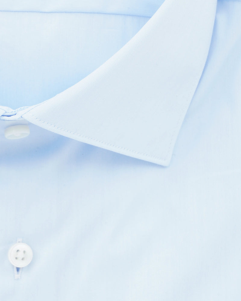 Stenströms Shirt Dress Stretch Slim Fit Light Blue