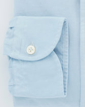 Sonrisa Shirt Washed Cotton Jersey Light Blue