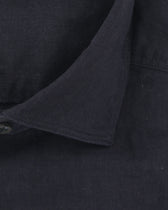 Stenströms Shirt Pure Linen Slim Fit Black