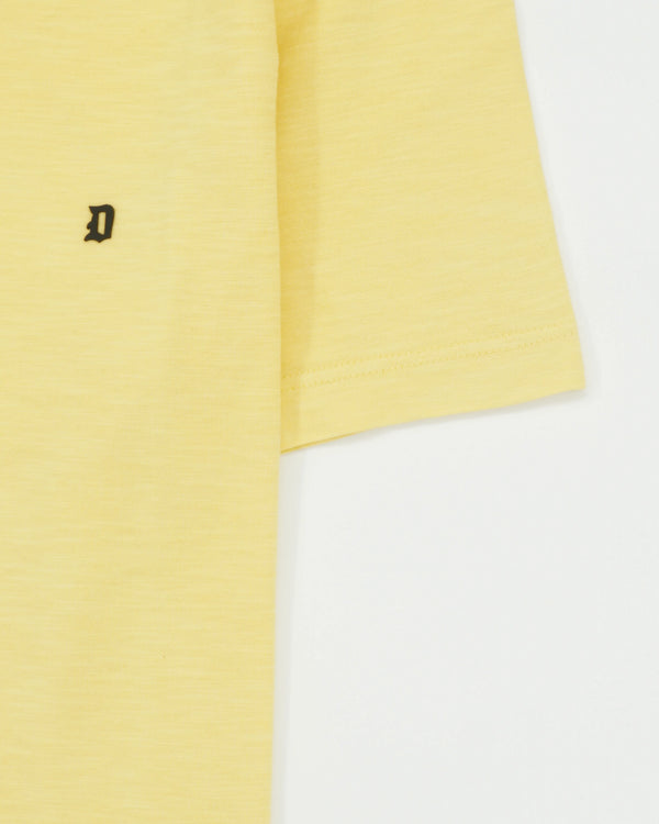 Dondup T-Shirt Washed Cotton Yellow