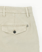Dondup Shorts Linen Blend Stretch Beige