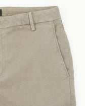 Dondup Shorts Linen Blend Stretch Light Brown